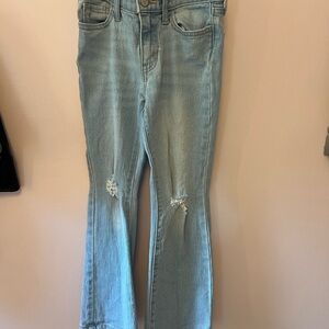 Old navy girls high rise flare Jeans size 8